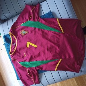 RARE - Early Noughties Retro Portugal Jersey